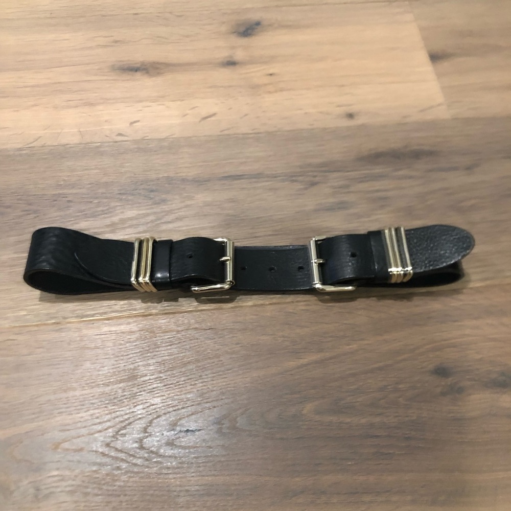 B-Low the Belt double buckle belt